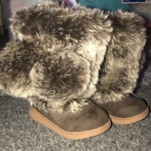 Faux Fur Boots